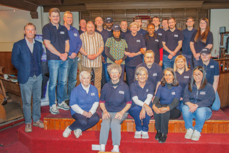 Street Pastors Edinburgh holds Commissioning Service